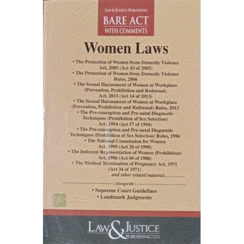 Law & Justice Publishing Co's Women Laws Bare Act 2024